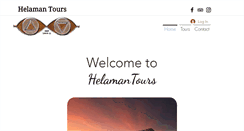 Desktop Screenshot of helamantours.com