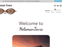 Tablet Screenshot of helamantours.com